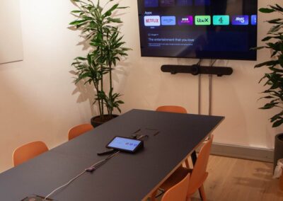 Meeting room with Audio Visual and Video Conferencing Equipment